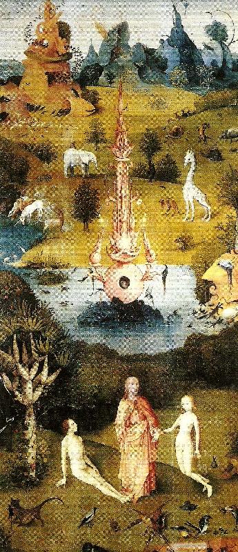 den vanstra flygeln i ustarnas tradgard, Hieronymus Bosch